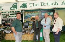 Dave, Keith, Shawy & Robert in the BASC tent